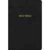 KJV Large Print Thinline Bible, Black Leathertouch – Large Print