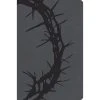 CSB Giant Print Reference Bible, Charcoal Leathertouch, Indexed