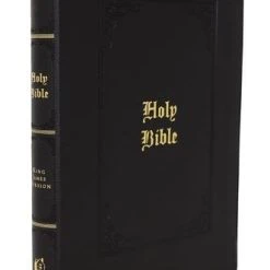 Thomas Nelson KJV Large Print Center-Column Reference Bible – Black