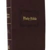 Thomas Nelson KJV Large Print Center-Column Reference Bible Thumb Indexed – Burgundy