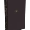 Thomas Nelson KJV Paragraph-Style Large Print Thinline Bible Thumb Indexed – Black