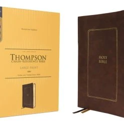 Zondervan KJV Thompson Chain-Reference Bible – Brown