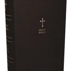 Thomas Nelson KJV Compact Reference Bible, Leathersoft, Black W/ Zipper