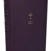 Thomas Nelson KJV Compact Reference Bible, Leathersoft, Purple W/ Zipper