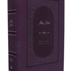 Harper Collins Canada Ltd. KJV Giant Print Thinline Bible, Vintage Series, Purple – Thumb Indexed