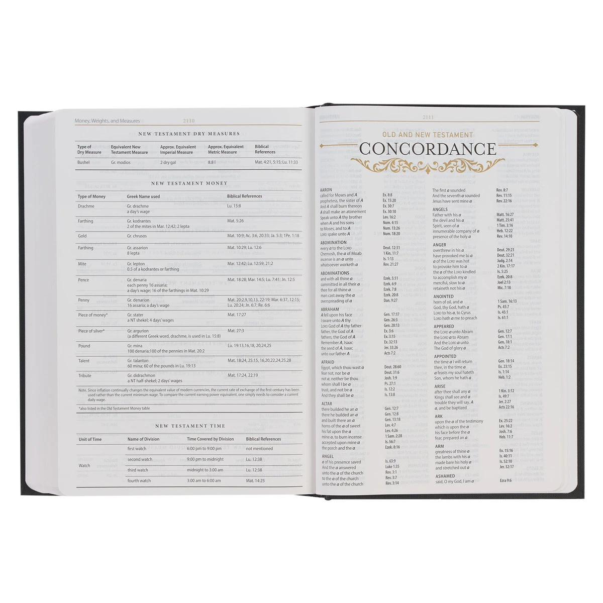 Christian Art Gifts KJV Black Hardcover Large Print Study Bible - Image 5