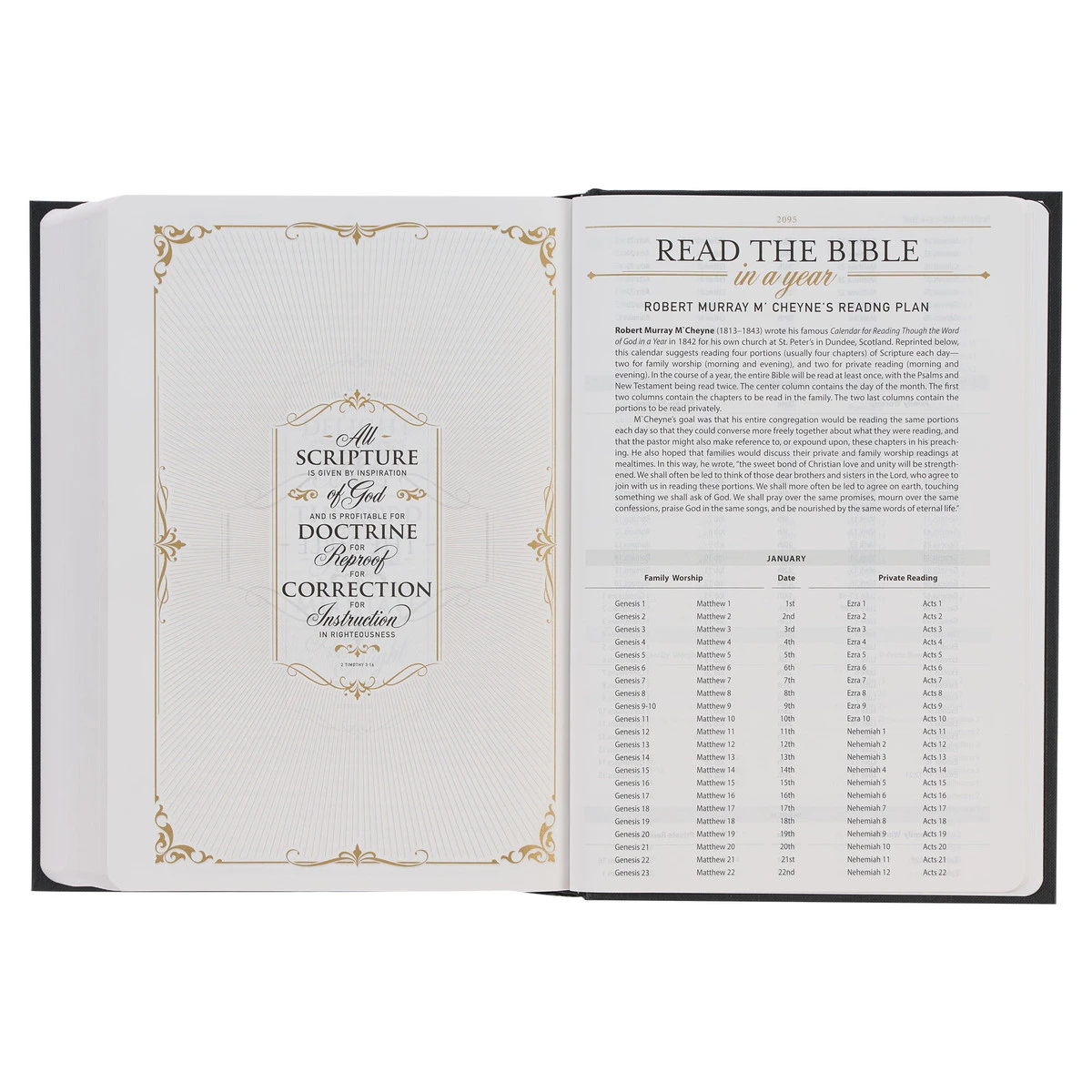 Christian Art Gifts KJV Black Hardcover Large Print Study Bible - Image 6