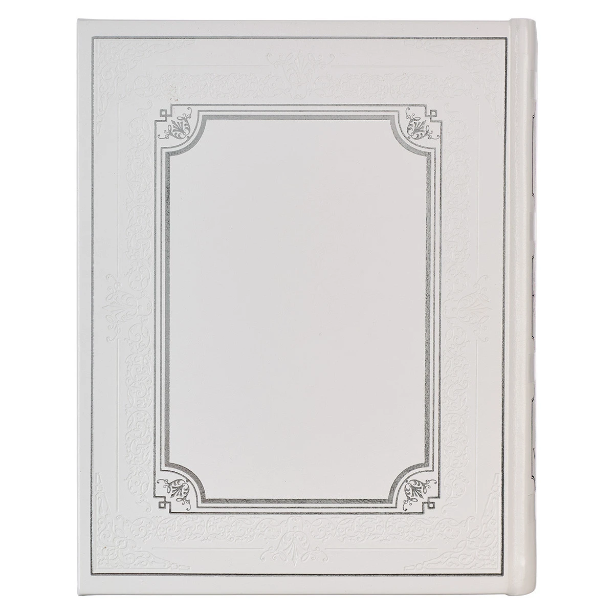 KJV White Faux Leather King James Version Family Bible - Image 2