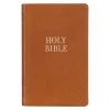 KJV Giant Print Bible Two-Tone Butterscotch Full Grain Leather