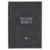 Christian Art Gifts KJV Black Hardcover Study Bible