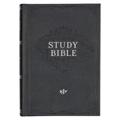 Christian Art Gifts KJV Black Hardcover Study Bible