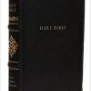 Thomas Nelson KJV, Personal Size Reference Bible, Sovereign Collection, Genuine Leather, Black