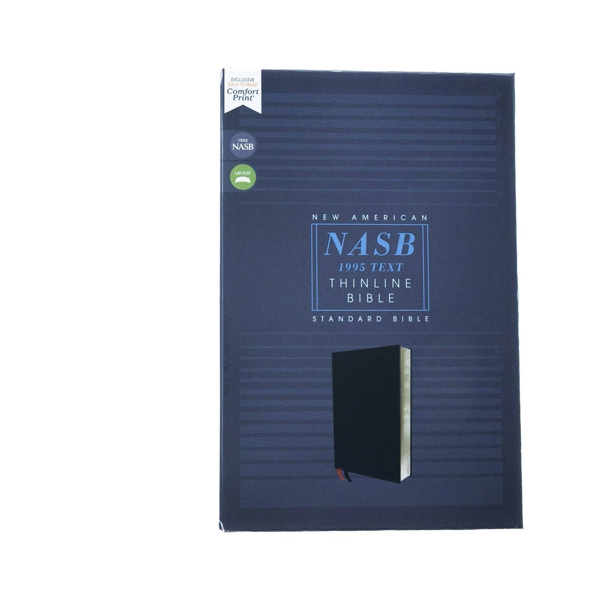 Zondervan NASB, Thinline Bible, Bonded Leather, Black, Red Letter Edition - Image 2