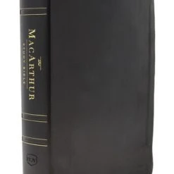 NASB MacArthur Study Bible Black Genuine Leather