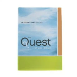 Zondervan NIV Quest Study Bible Hardcover -Blue Sky & Cloud