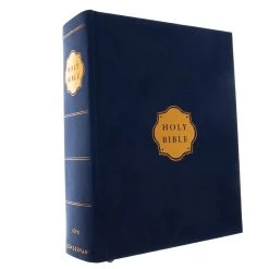 Zondervan NIV, Our Family Story Bible, Leathersoft Over Board, Navy,