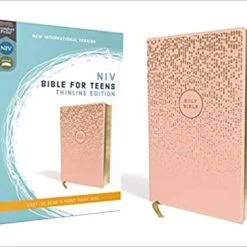 Zondervan NIV, Bible For Teens, Thinline Edition, Leathersoft, Pink
