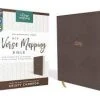 Zondervan NIV, Verse Mapping Bible, Cloth Over Board, Gray, Hardcover