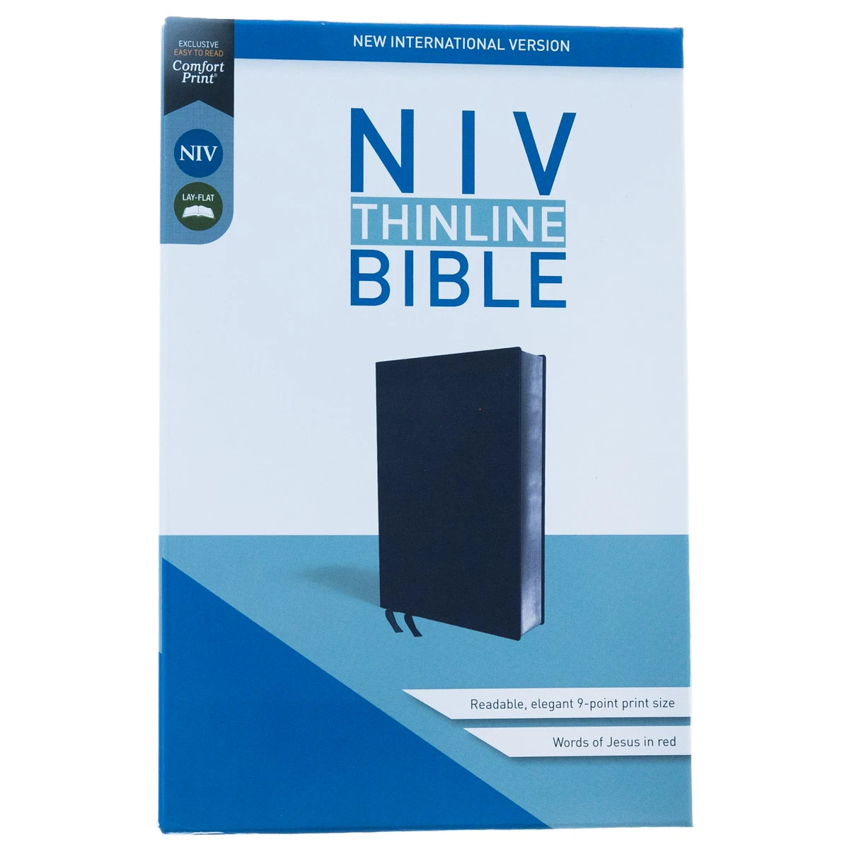 Zondervan NIV Thinline Navy Bible, Bonded Leather - Image 2
