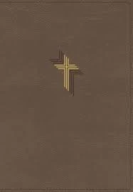 Zondervan NIV Larger Print Leathersoft Compact Brown Bible