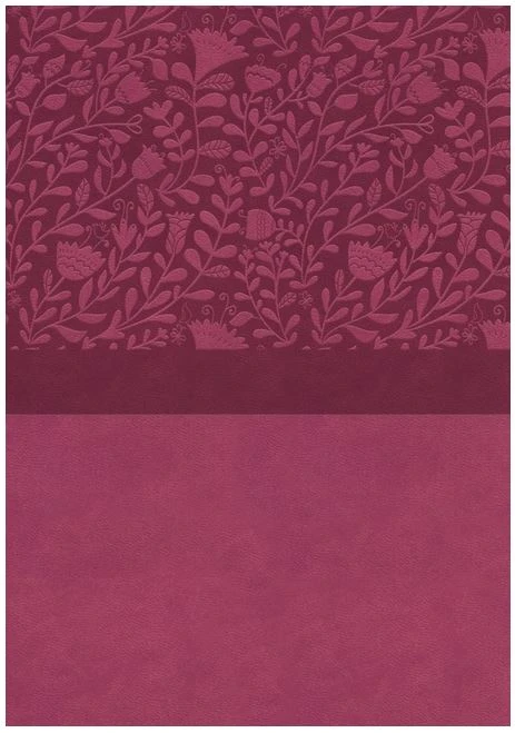 Zondervan NIV Super Giant Print Reference Bible, Leathersoft, Pink