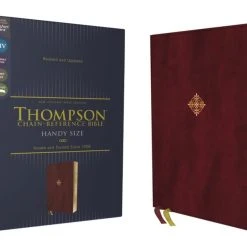 NIV Thompson Chain-Reference Bible, Handy Size, Leathersoft, Burgundy