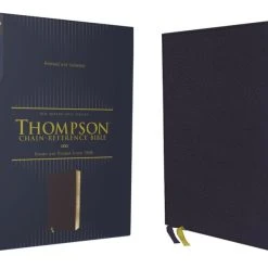 Zondervan NIV Thompson Chain-Reference Bible, Leathersoft, Navy