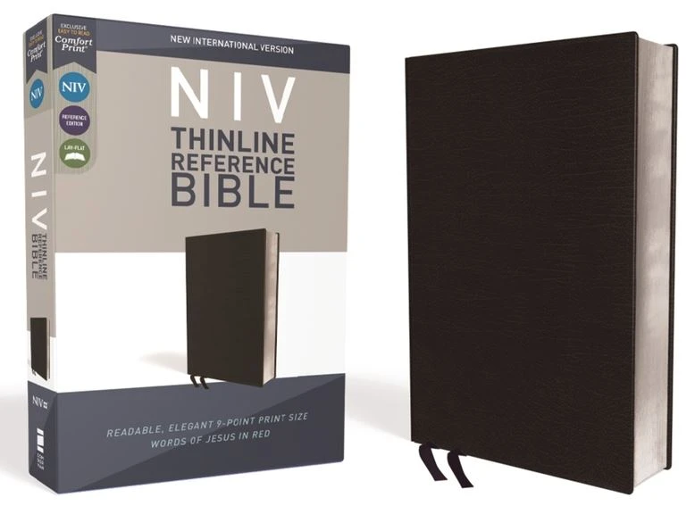 Zondervan NIV, Thinline Reference Bible, Bonded Leather