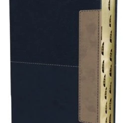 Zondervan NIV Thinline Bible Leathersoft – Blue Thumb Indexed