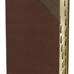 Zondervan NIV Thinline Bible Leathersoft – Brown Thumb Indexed