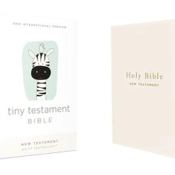 ZonderKidz NIV Tiny Testament Bible, New Testament – White