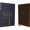 NIV Thompson Chain-Reference Bible, Brown Leathersoft