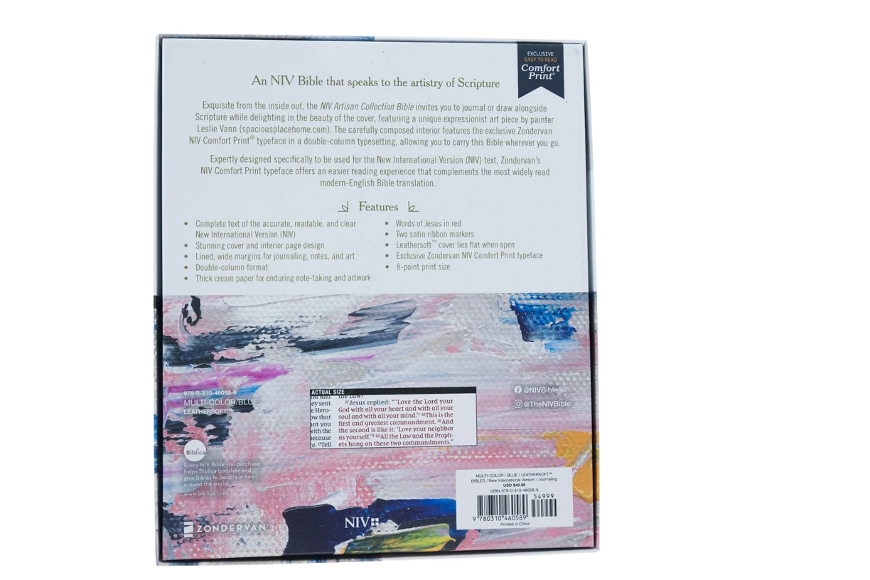 Zondervan NIV Artisan Collection Bible - Image 6
