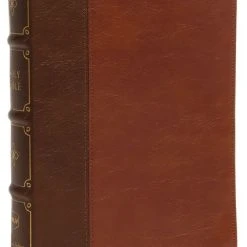 Thomas Nelson NKJV Compact Bible, MacLaren Series, Leathersoft, Brown, Comfort Print