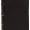 Thomas Nelson NKJV Compact Bible, MacLaren Series, Genuine Leather Black