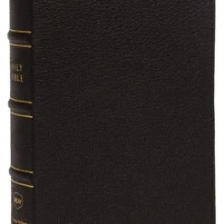 Thomas Nelson NKJV Compact Bible, MacLaren Series, Genuine Leather Black