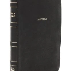 Thomas Nelson NKJV Thinline Reference Bible, Large Print, Black Leathersoft