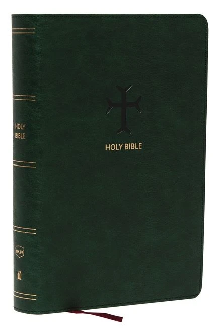 Thomas Nelson NKJV End-Of-Verse Reference Bible β Green