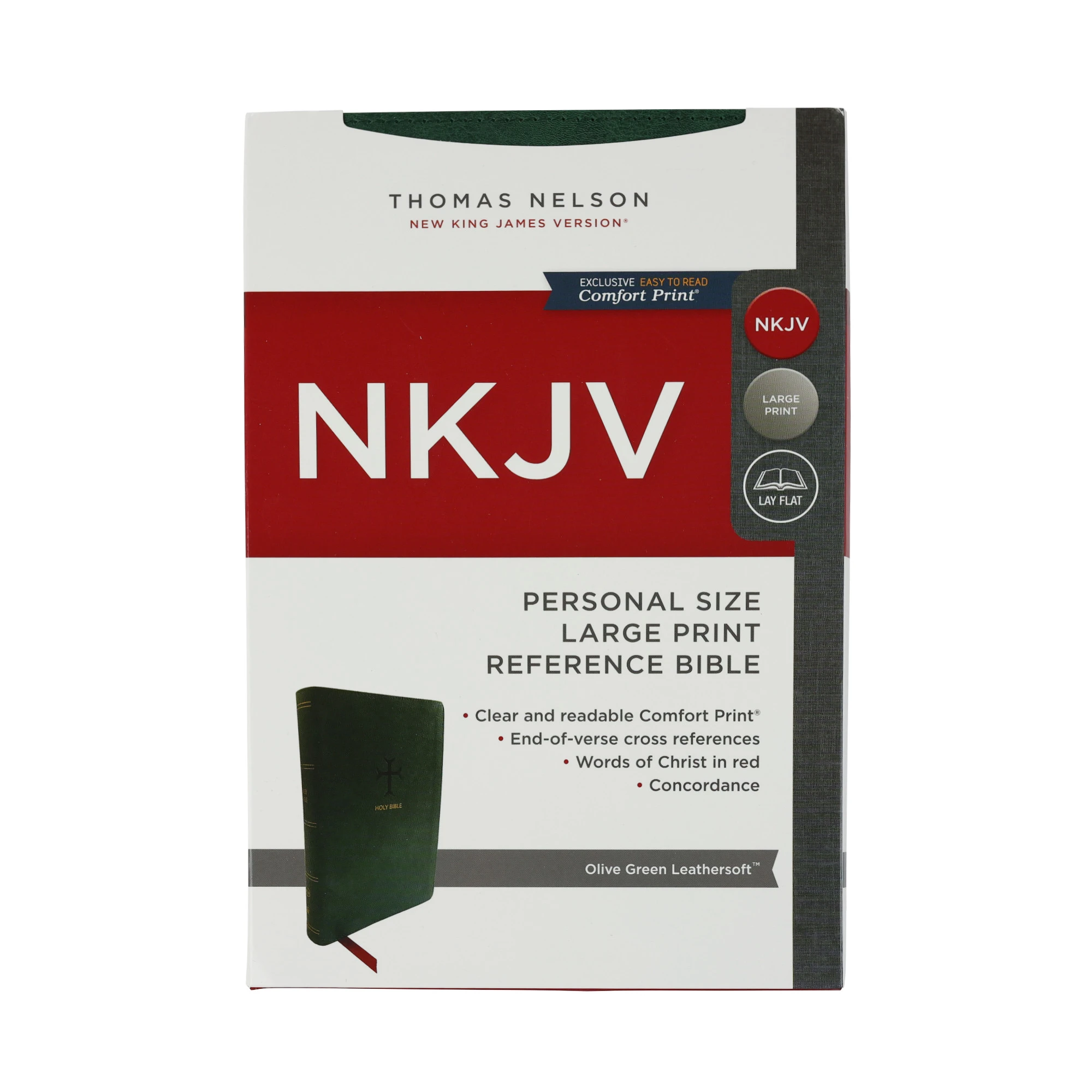 Thomas Nelson NKJV End-Of-Verse Reference Bible β Green - Image 2