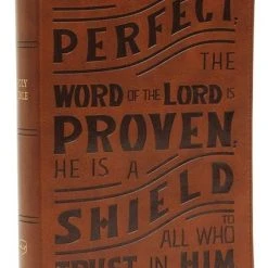 Thomas Nelson NKJV Thinline Bible, Verse Art Cover Collection, Genuine Leather , Brown