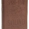 Thomas Nelson NKJV Thinline Bible, Verse Art Cover Collection, Genuine Leather , Brown