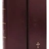 Thomas Nelson NKJV Compact Paragraph-Style Bible, Burgundy Leatherflex W/ Magnetic Flap