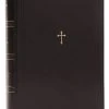 Thomas Nelson NKJV Compact Paragraph-Style Bible Black Leathersoft With Zipper