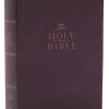 Thomas Nelson NKJV Compact Paragraph-Style Bible Purple Softcover