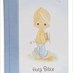 Thomas Nelson NKJV, Precious Moments Small Hands Bible, Blue, Hardcover