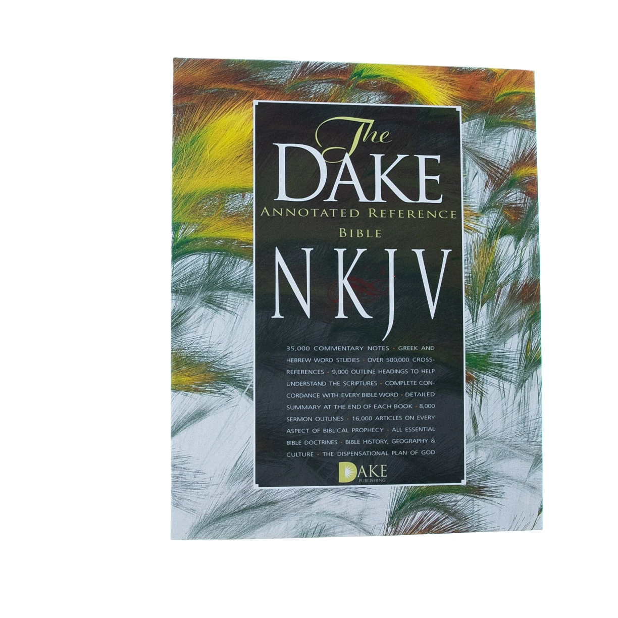 NKJV Dake Annotated Reference Bible-Black Bonded - Image 4