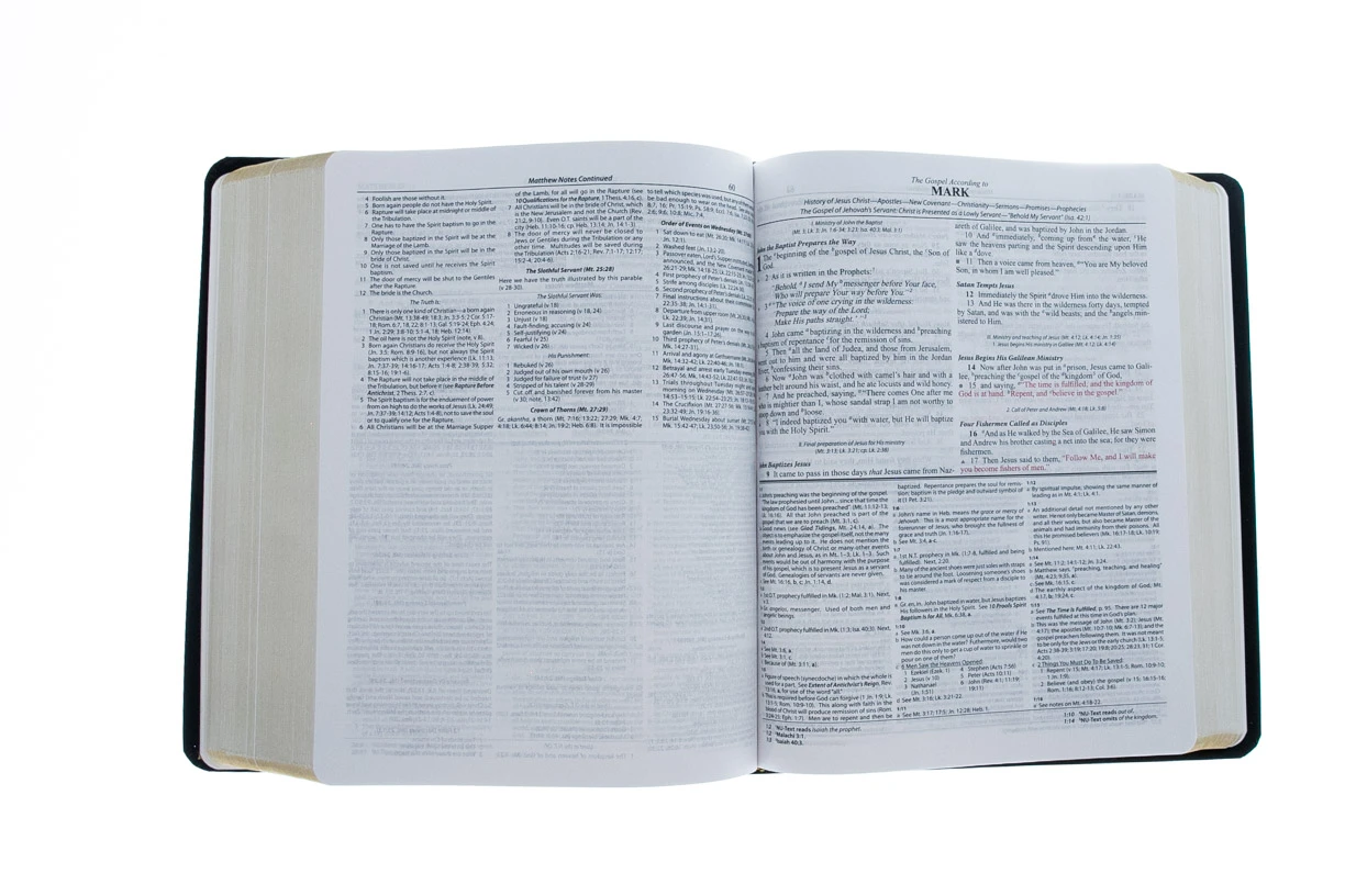 NKJV Dake Annotated Reference Bible-Black Bonded