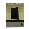 Tyndale House Publishing NLT2 Giant Print Bible-Black Bonded Leather Indexed