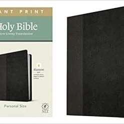 Tyndale House Publishing NLT Personal Size Giant Print Bible, Filament Enabled Edition -Red Letter,