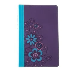 Tyndale House Publishing NLT2 Girls Life Application Study Bible -Green/Purple TuTone